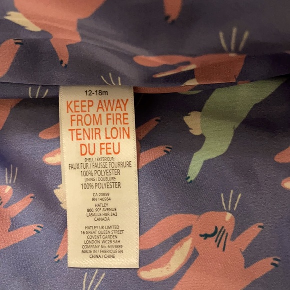 Hadley Faux FurJacket 12-18 months - Picture 5 of 5